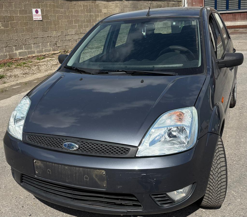 ford fiesta 13 i 2005 (140MKM) CT CAR PASS, Argent ou Gris, Boîte manuelle, 5 portes, 5 places