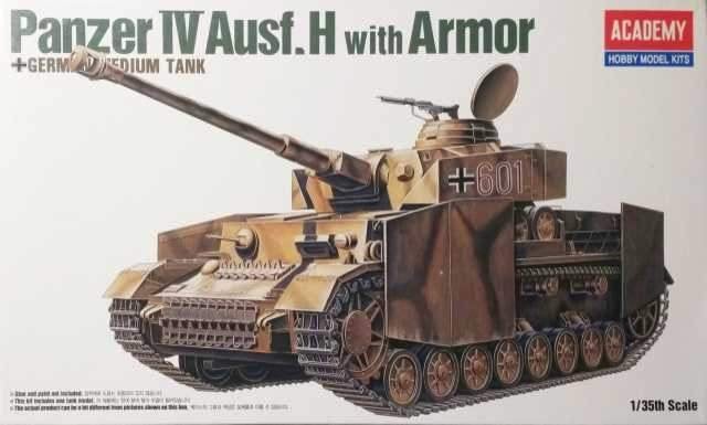 ACADEMY 13233 PANZER IV ausf. H with ARMOR échelle 1/35, Hobby & Loisirs créatifs, Modélisme | Voitures & Véhicules, Neuf, Autres marques