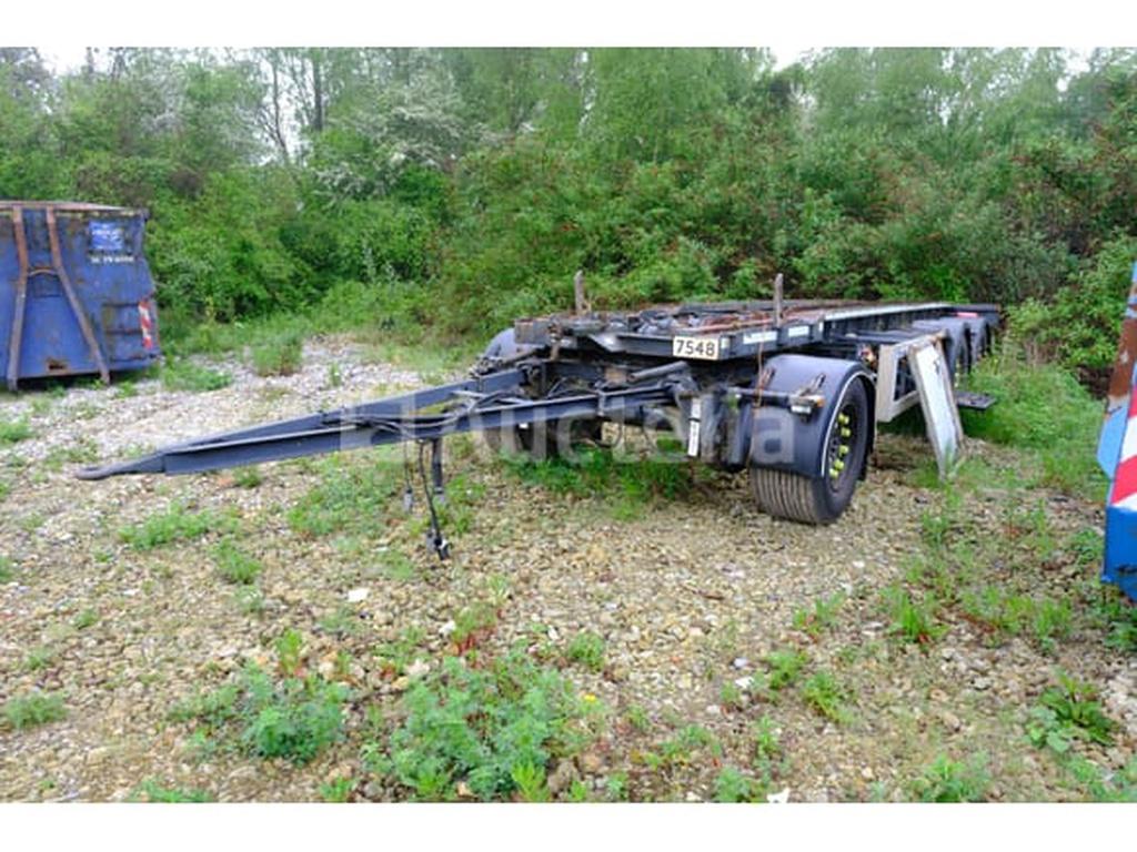 REF:7548 - Remorque porte container GS MEPPEL AIC-2700N, Autres marques, Achat, Entreprise, Autres carburants