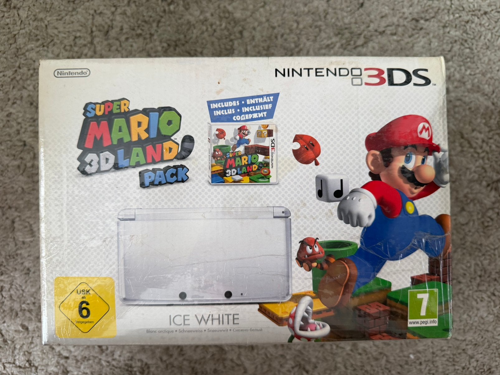 Nintendo 3ds mario land boite vide, Consoles de jeu & Jeux vidéo, Envoi, Comme neuf