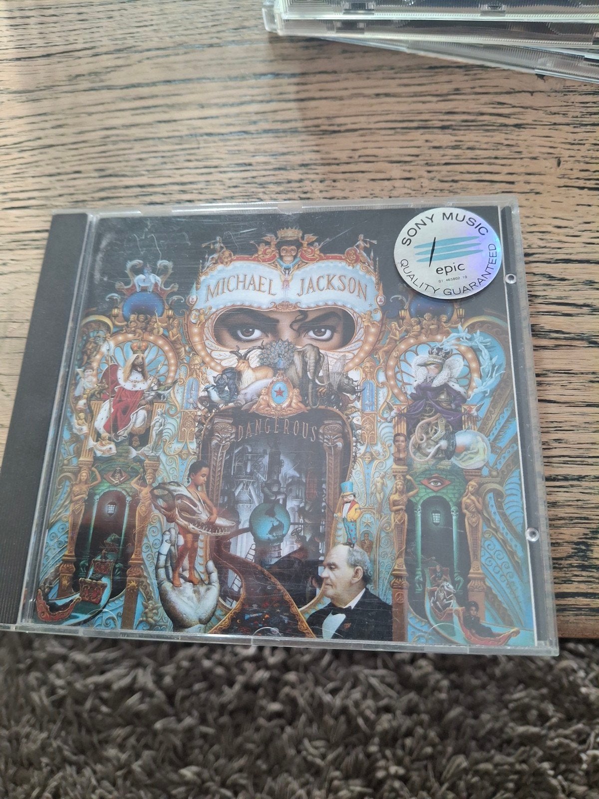 CD Michael Jackson Dangerous, Enlèvement ou Envoi