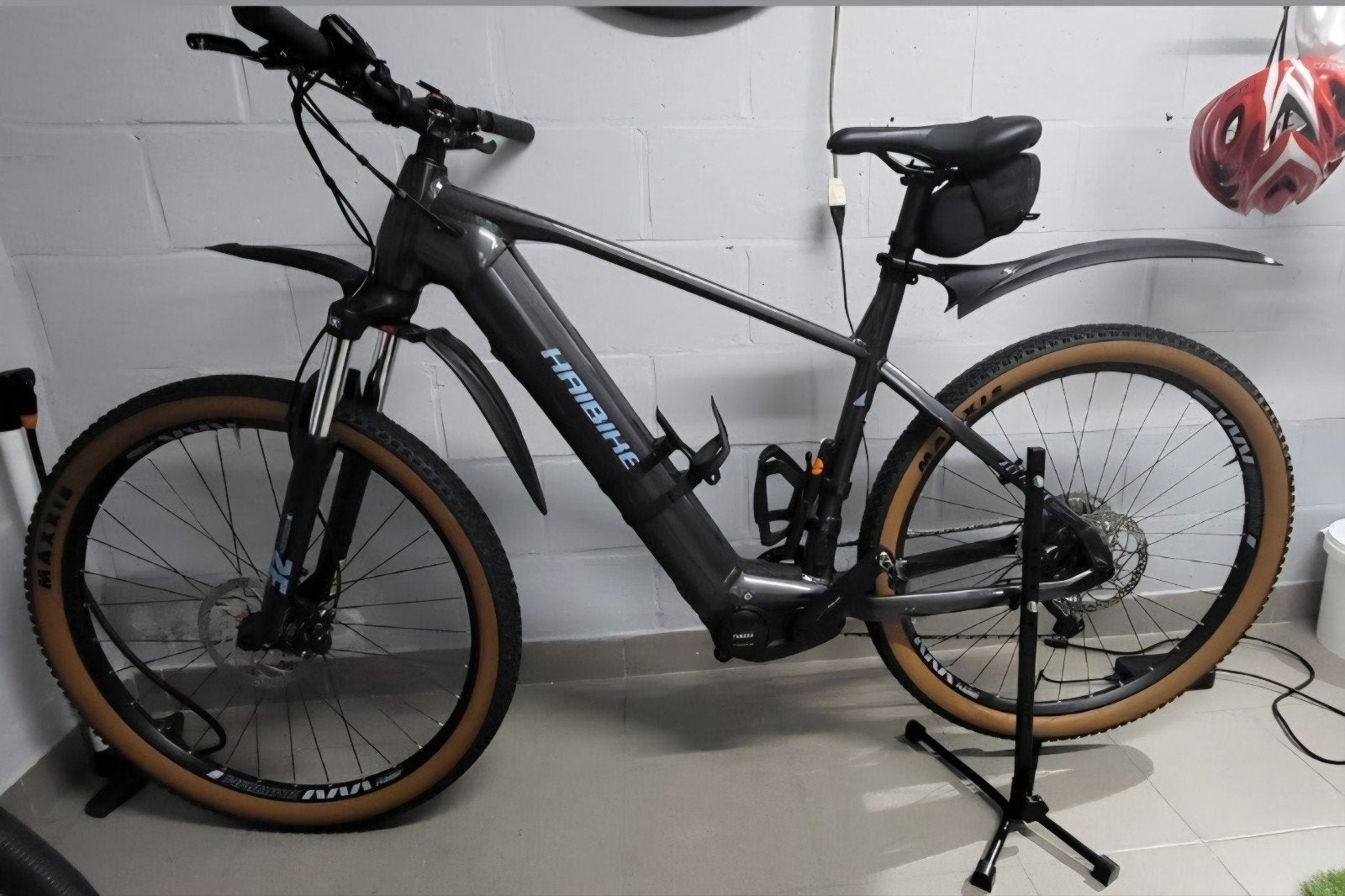 haibike AllTrack 5 720wh xl enkel op straat gereden, 28 inch, Vering, Zo goed als nieuw, 15 tot 20 versnellingen