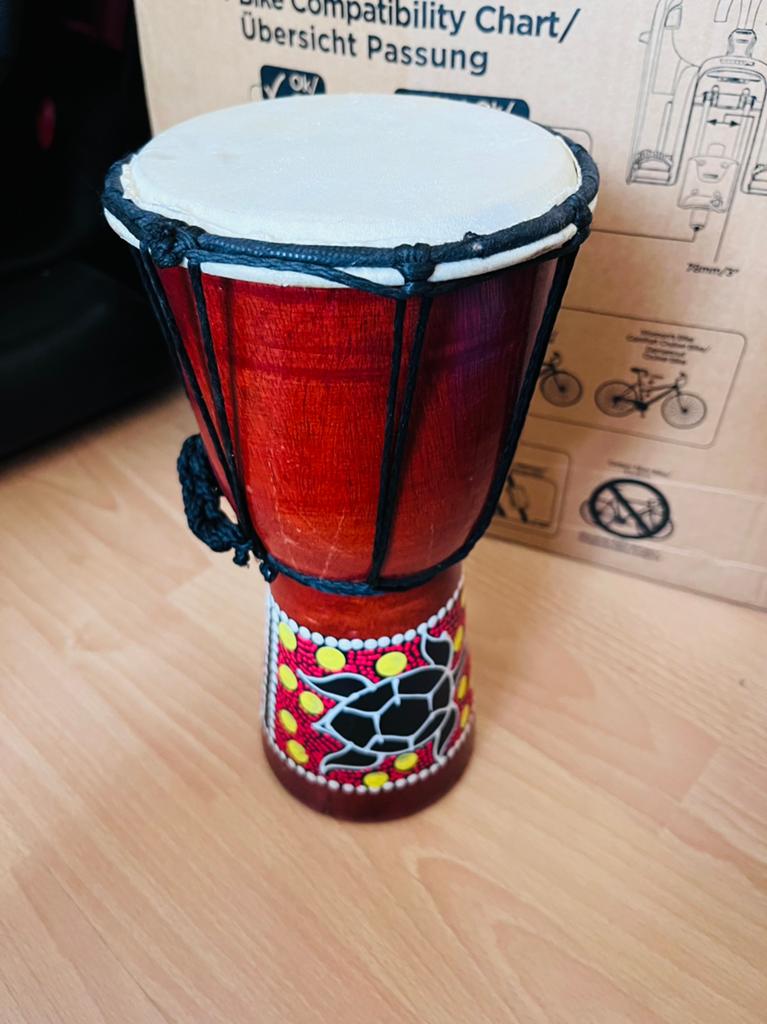 Kleine Djembee, Muziek en Instrumenten, Percussie, Ophalen of Verzenden, Gebruikt