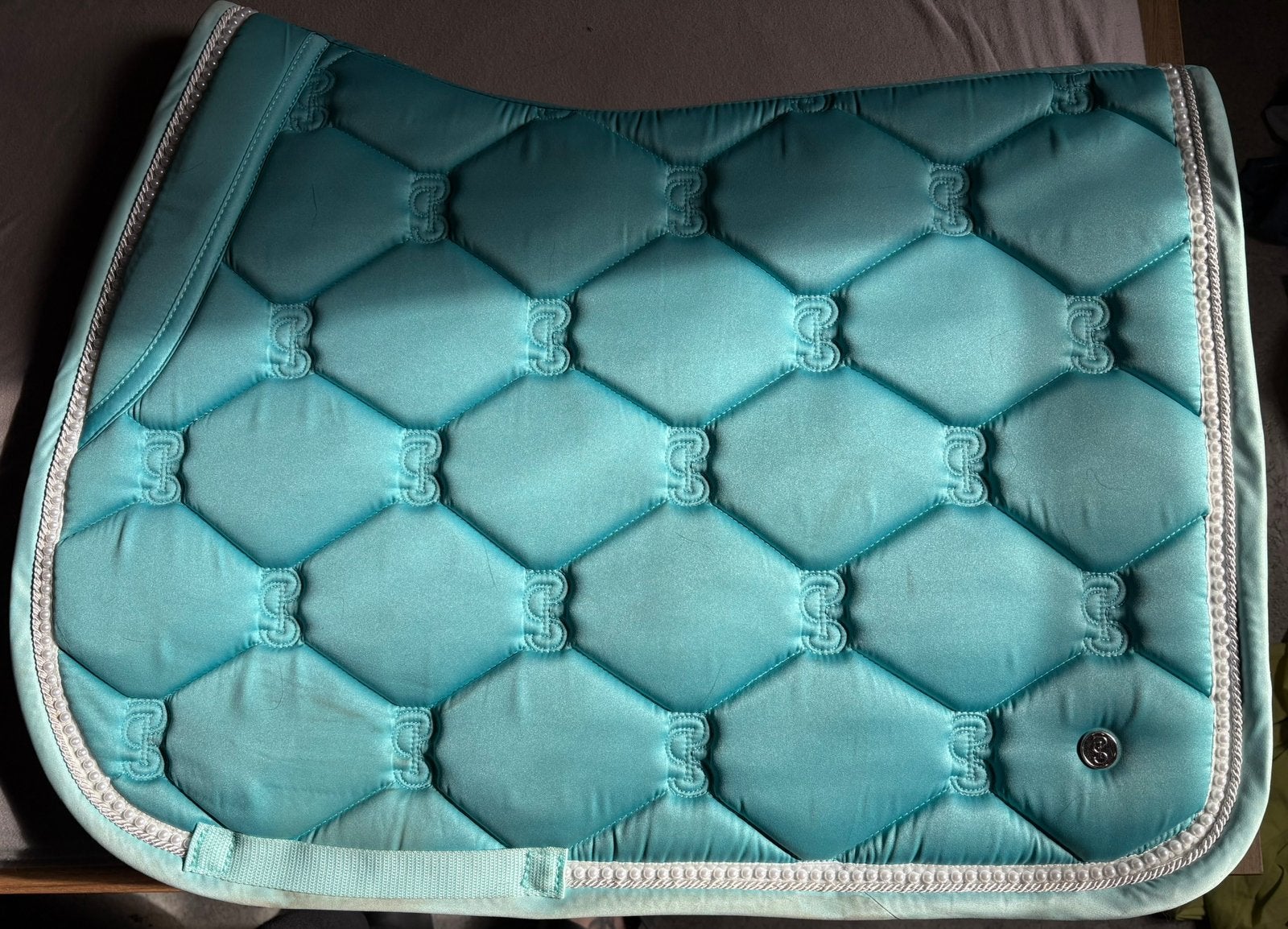 Ps of sweden turquoise full vzh dekje, Dieren en Toebehoren, Full (L), Ophalen of Verzenden, Zo goed als nieuw, Veelzijdigheidsdekje