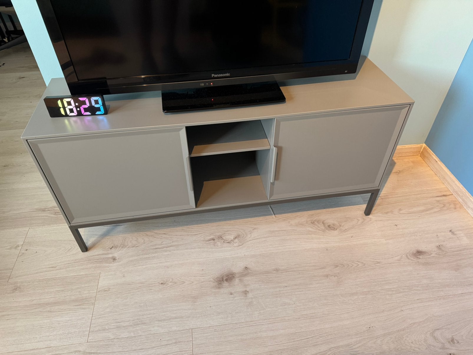 IKEA TULLSTORP TV-meubel grijs – 114 cm, 25 à 50 cm, Moins de 100 cm, 100 à 150 cm, Enlèvement