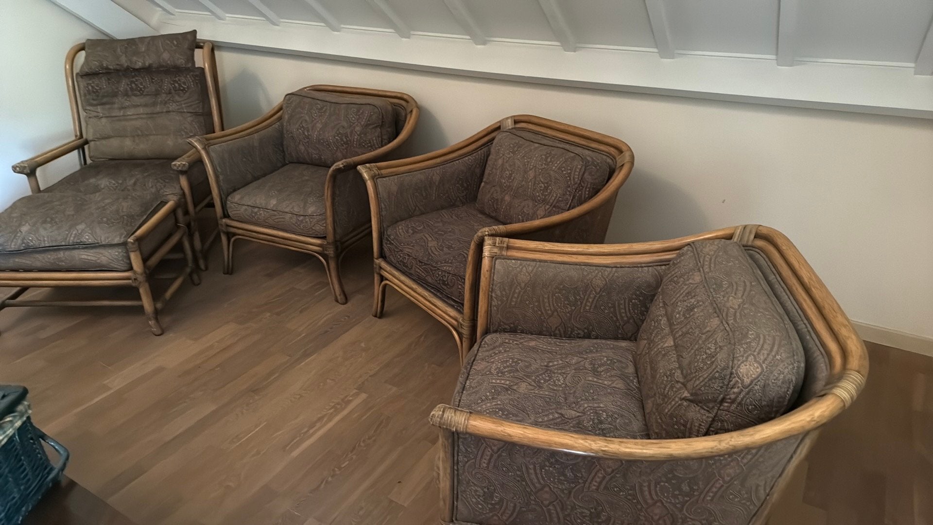 Gasparucci Rotan set, Huis en Inrichting, Ophalen, Gebruikt, Italiaans