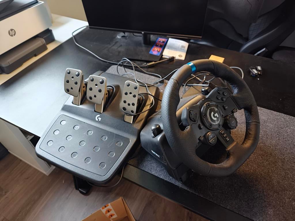 Kit de course Logitech G923, Enlèvement