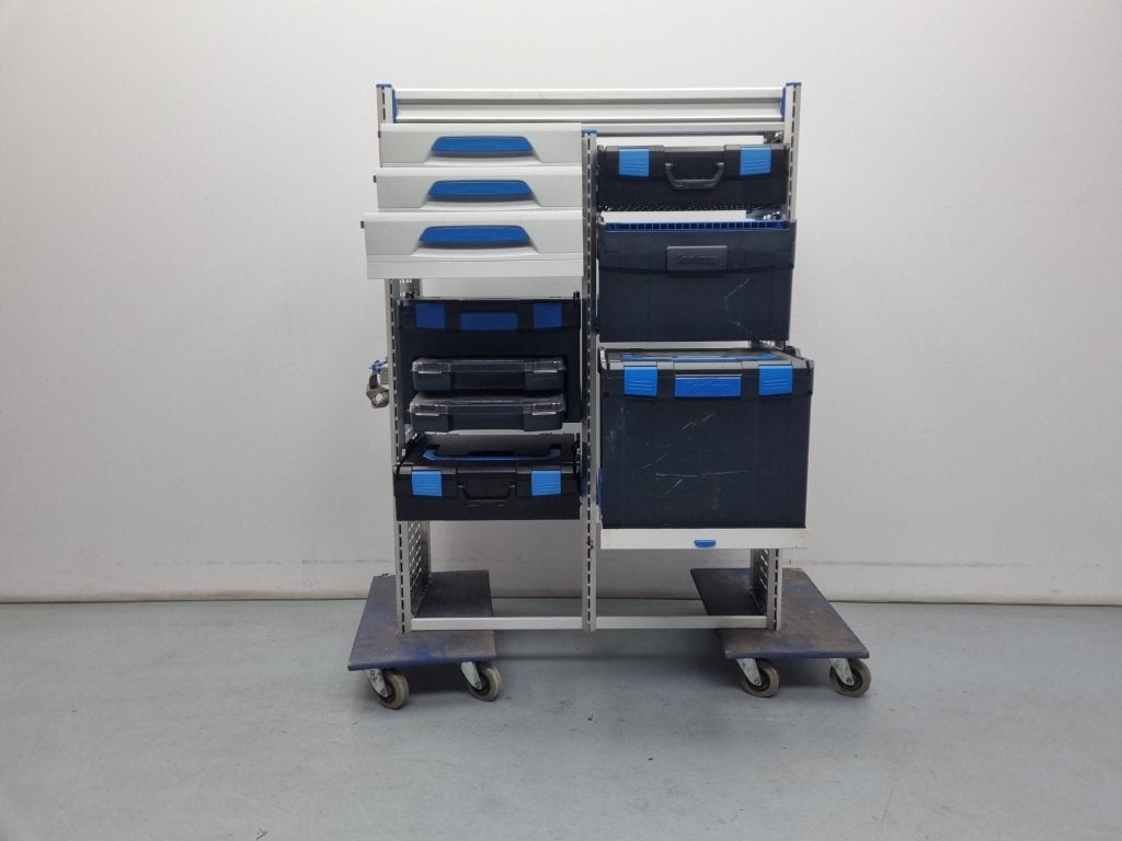 Sortimo bedrijfswagen inrichting bedrijfswageninrichting