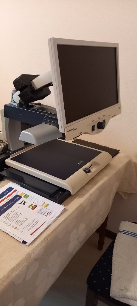 MERLIN basic beeldschermloep leestoestel, Ophalen, Zo goed als nieuw
