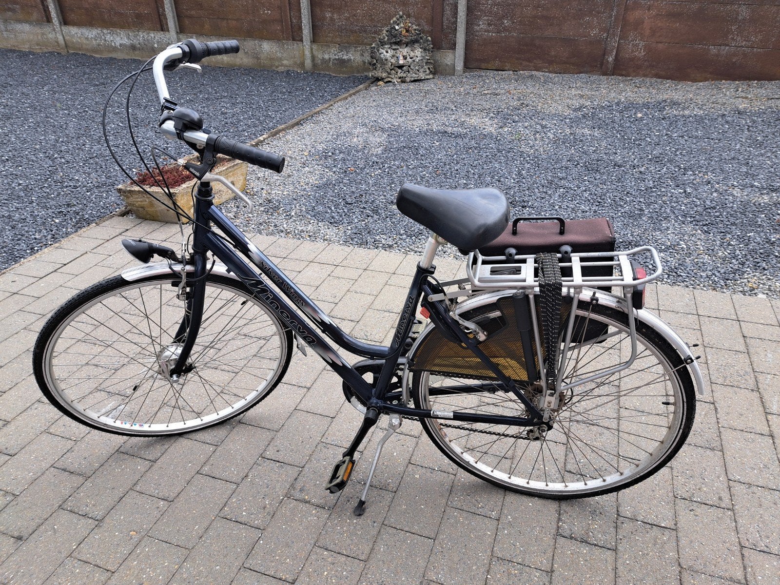 Damesfiets Minerva, Ophalen, Gebruikt