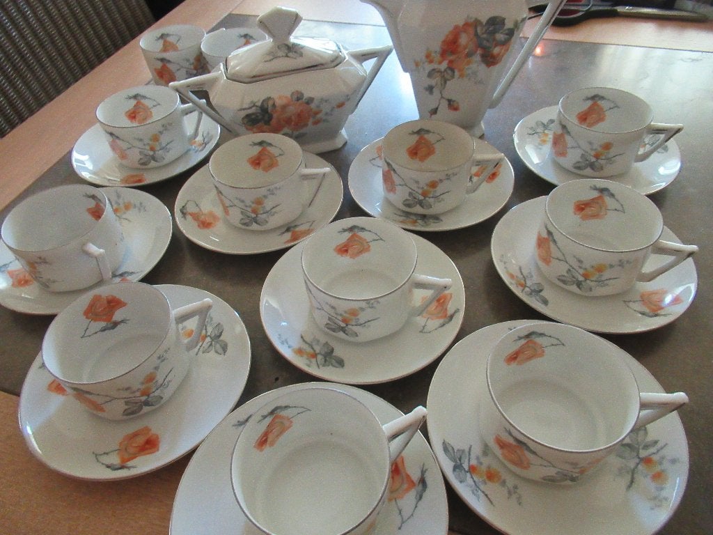 Vintage koffieservies, Antiek en Kunst, Ophalen of Verzenden