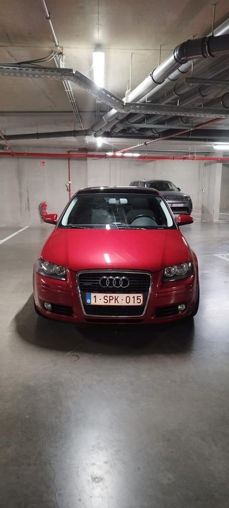 Audi A3 Sportback 1.6 benzine (2005) – 120.000 km – Open Sky, Auto's, Zwart, Zwart, Particulier, Te koop