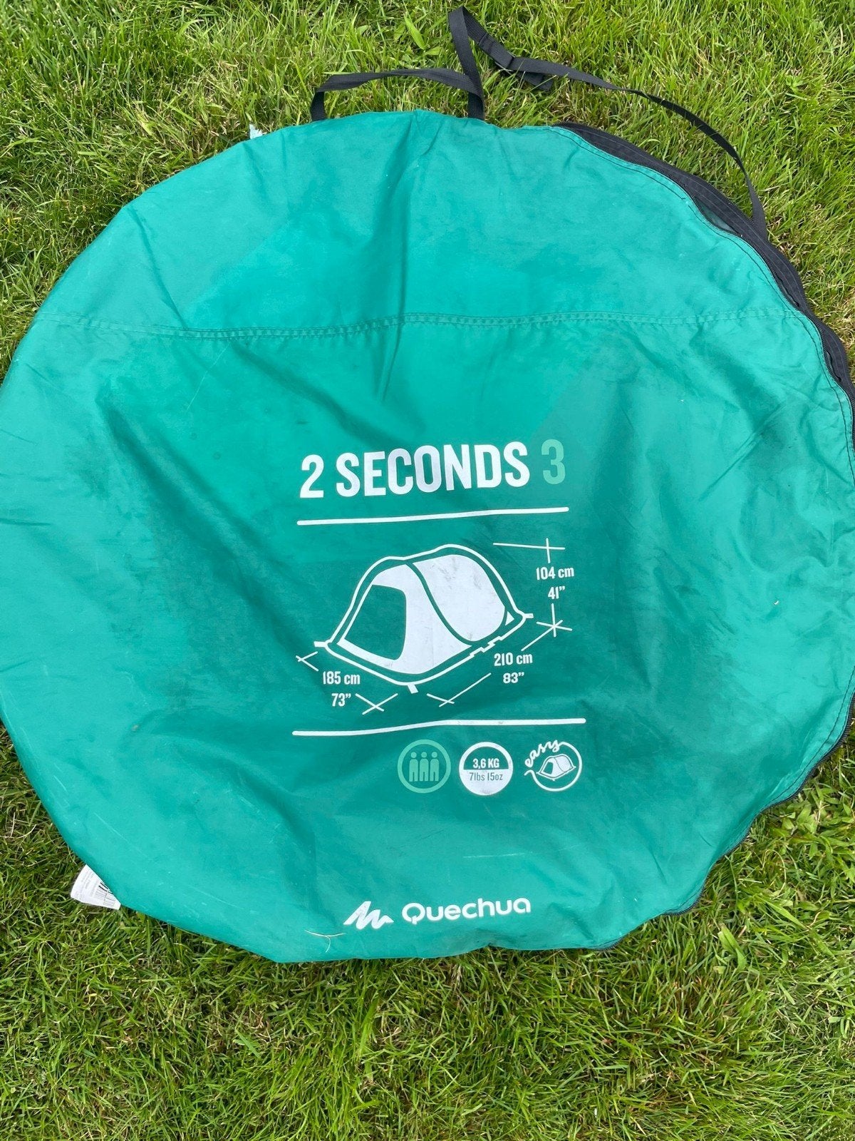 Opgooi tent quechua, Caravanes & Camping, Enlèvement
