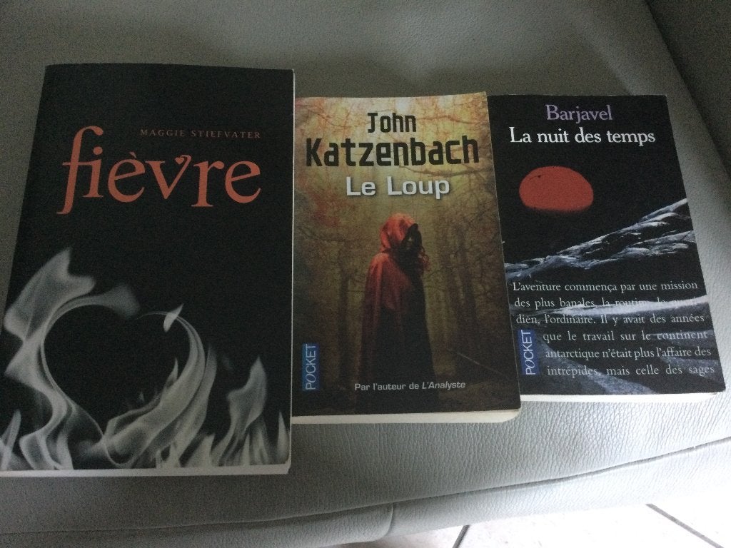 LE LOUP-LA NUIT DES TEMPS-FIEVRE(FRISSON-TOME 1), Enlèvement ou Envoi, STIEFVATER/BARJAVEL/KATZENBACH
