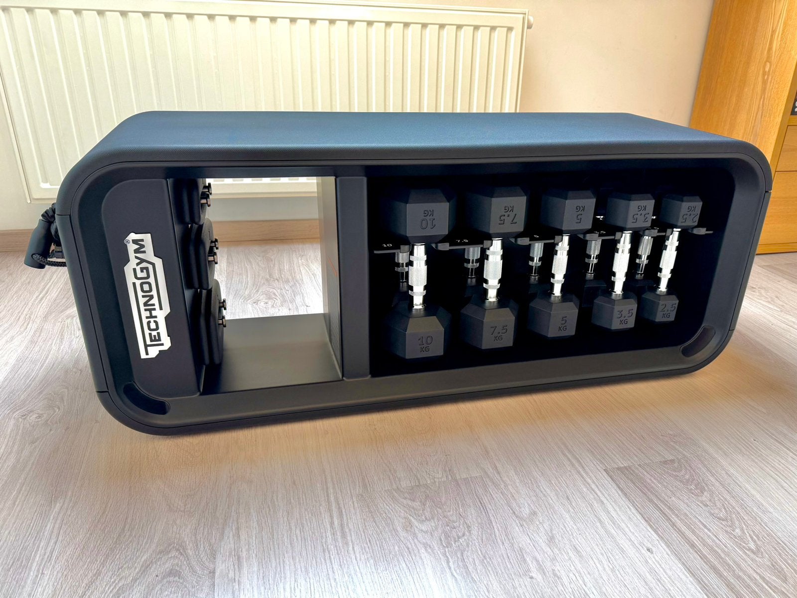 Technogym bench, Ophalen, Zo goed als nieuw, Benen, Fitnessbank