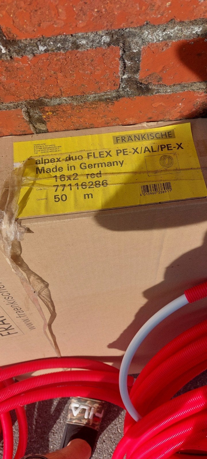 alpex rood 16x2, Doe-het-zelf en Bouw, Ophalen