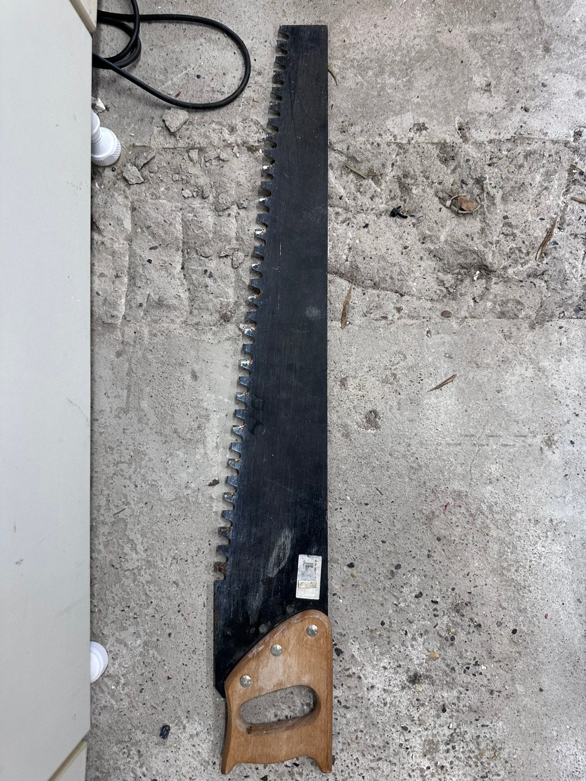 Grote gasbetonzaag / Ytong zaag – handzaag, Ophalen, Handzaag