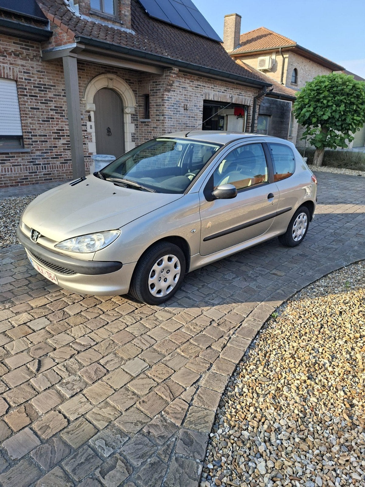 206 x -design van 2005,  benzine met airco , 1100cc, Auto's, Particulier, ABS, Te koop, Benzine