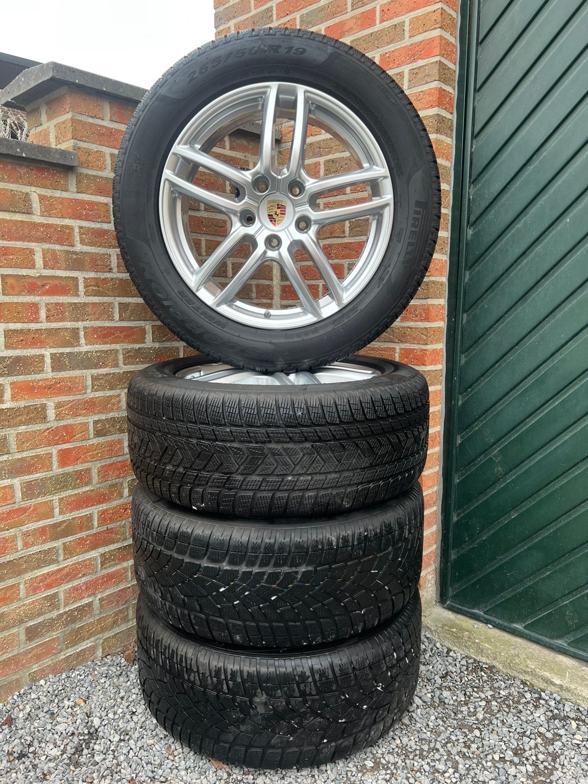 19” Originele Porsche Cayenne 5x130 velgen+banden, Auto-onderdelen, Ophalen, 19 inch, Band(en)