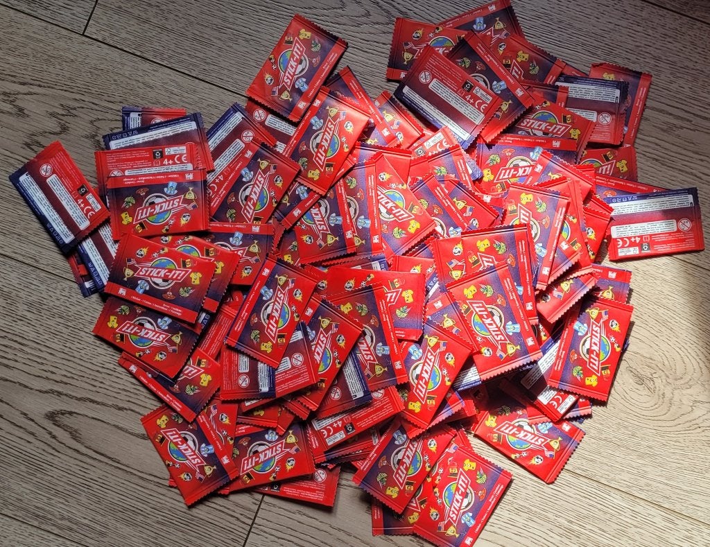 Lot 148 sachets Stick-It! Delhaize neufs scellés, Enlèvement ou Envoi, Neuf, Autocollant