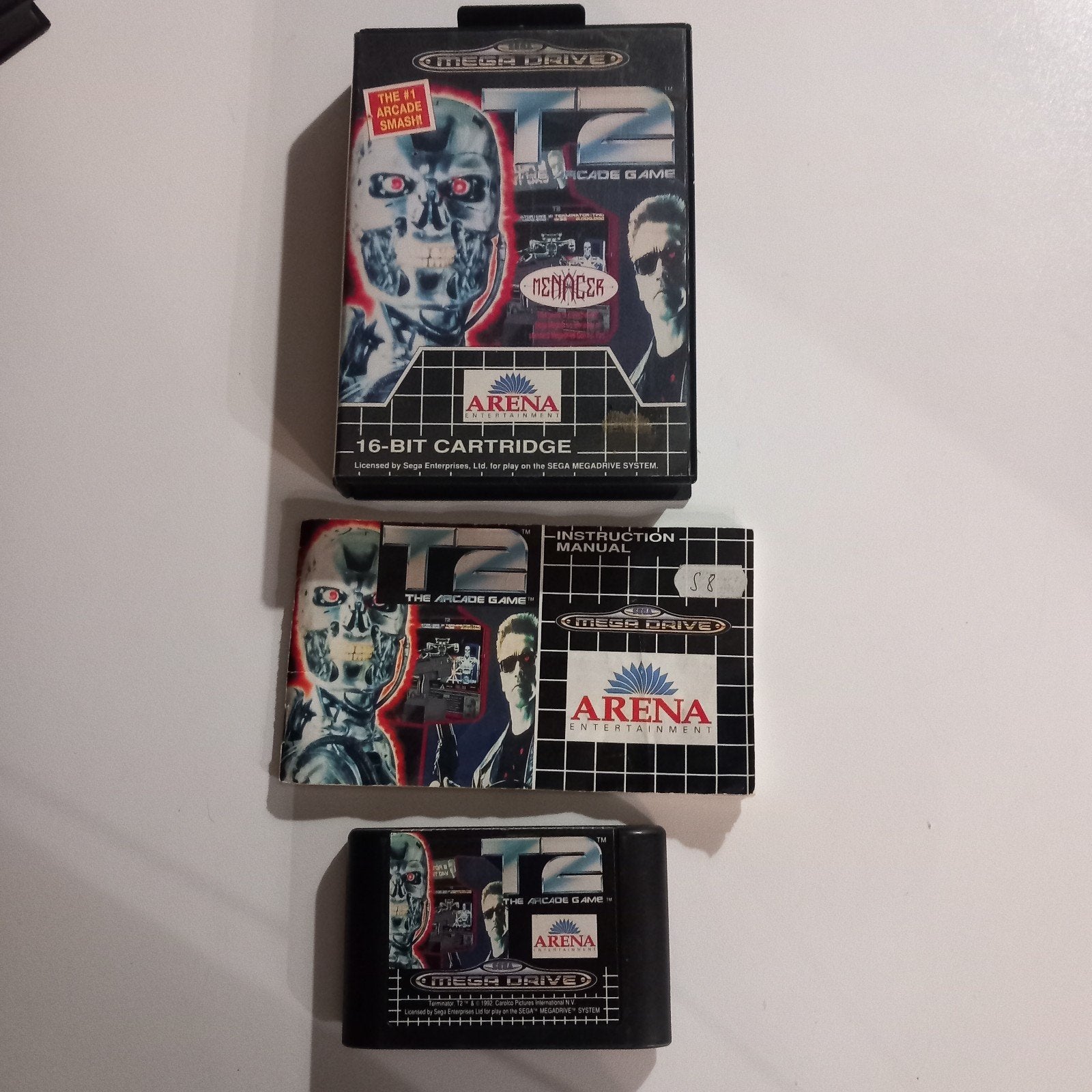 Terminator T2 Sega Mega Drive pal, Ophalen of Verzenden, Mega Drive