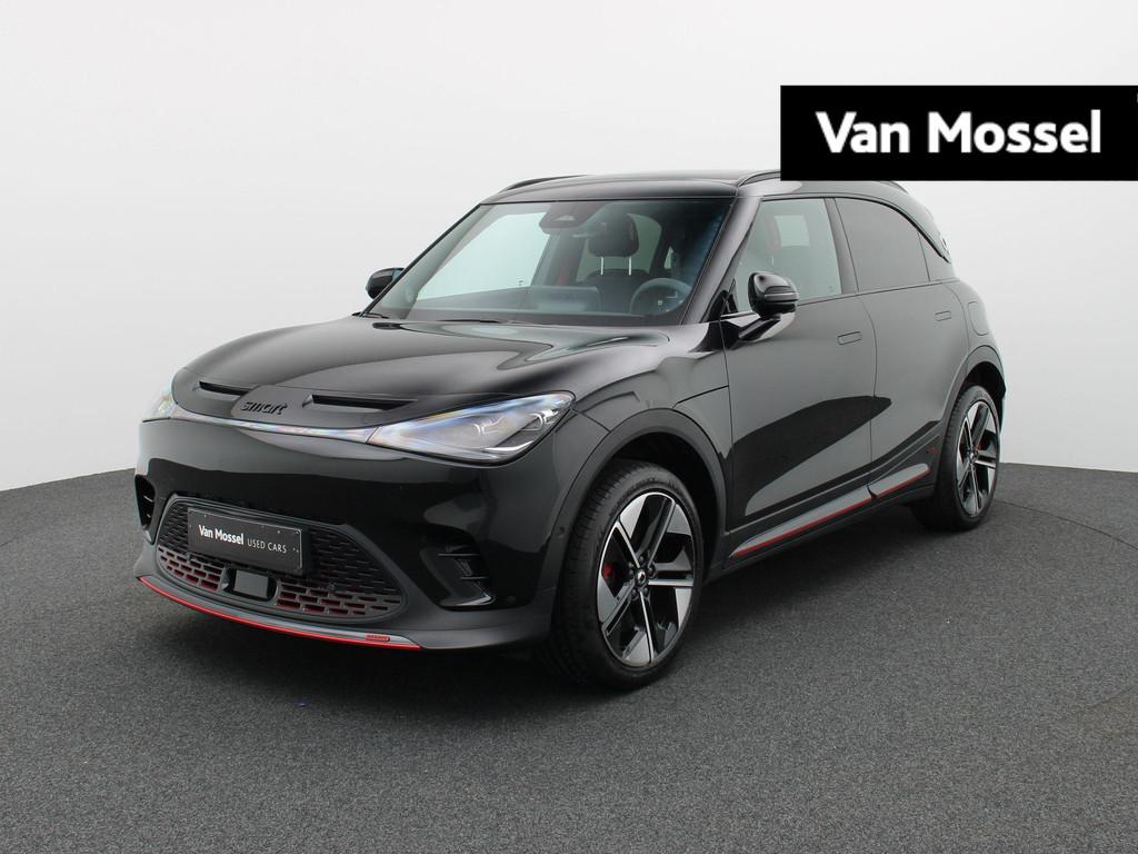 smart #1 BRABUS, Stof, Gebruikt, Zwart, 5 zetels