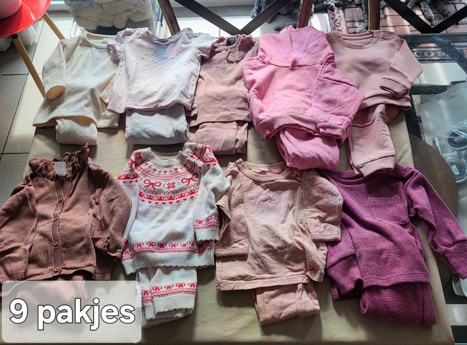lot meisjeskledij maat 62, Kinderen en Baby's, Babykleding | Baby-kledingpakketten, Ophalen of Verzenden, Gebruikt, Maat 62