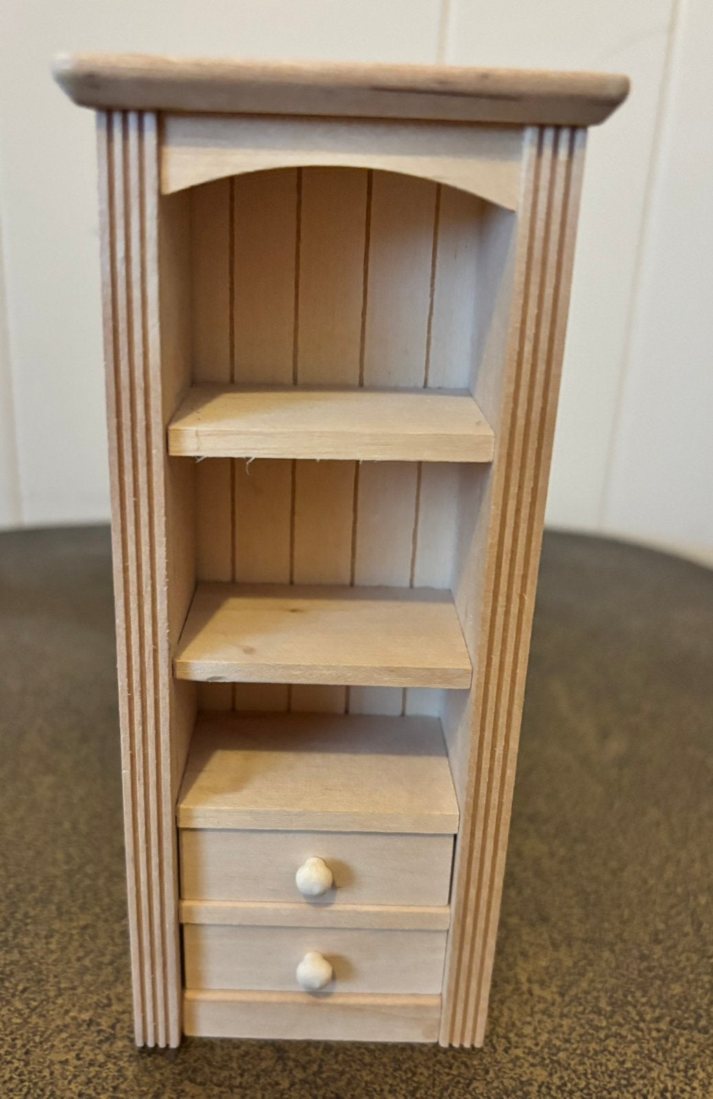 Vintage houten open kast Bodo Hennig, Ophalen of Verzenden, Zo goed als nieuw, Poppenhuis