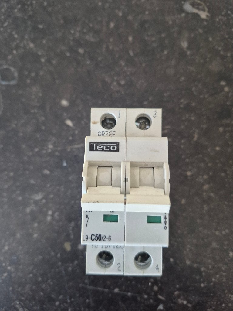 Teco - automaat C32/C40, Doe-het-zelf en Bouw, Ophalen of Verzenden, Zo goed als nieuw, Overige merken, Installatieautomaat