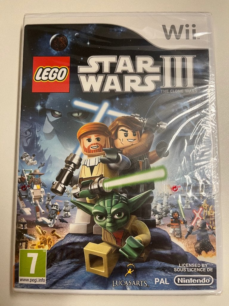 Jeu Nintendo Wii Lego star wars 3 Neuf, Enlèvement, Neuf, À partir de 7 ans