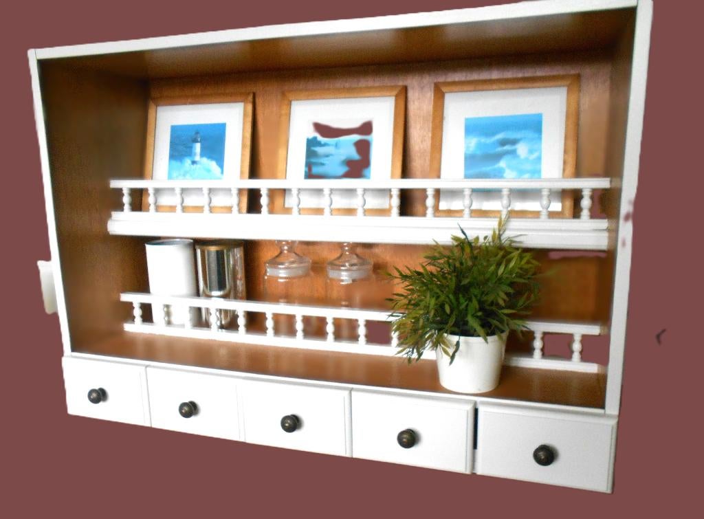 URGENT !! MEUBLE ETAGERES / TIROIRS, Maison & Meubles, Accessoires pour la Maison | Étagères, Enlèvement, Utilisé