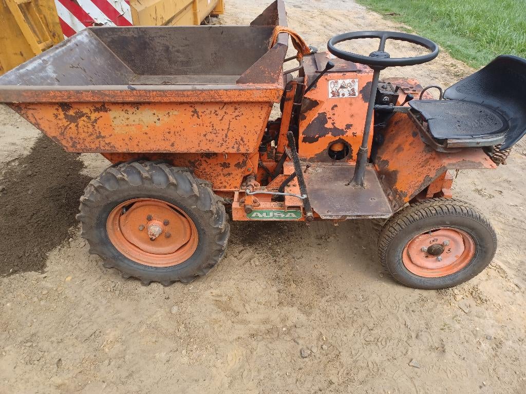Dumper ausa 108-D, Enlèvement, Dumper