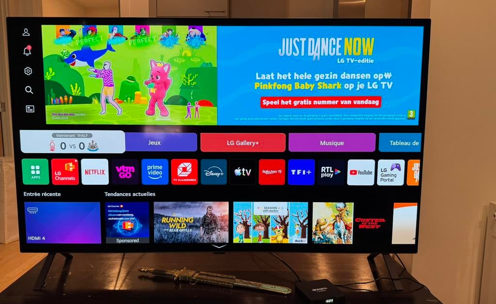 LG TV OLED LG 55” – 4K Smart TV – Comme Neuve, Ophalen, OLED, Zo goed als nieuw, LG
