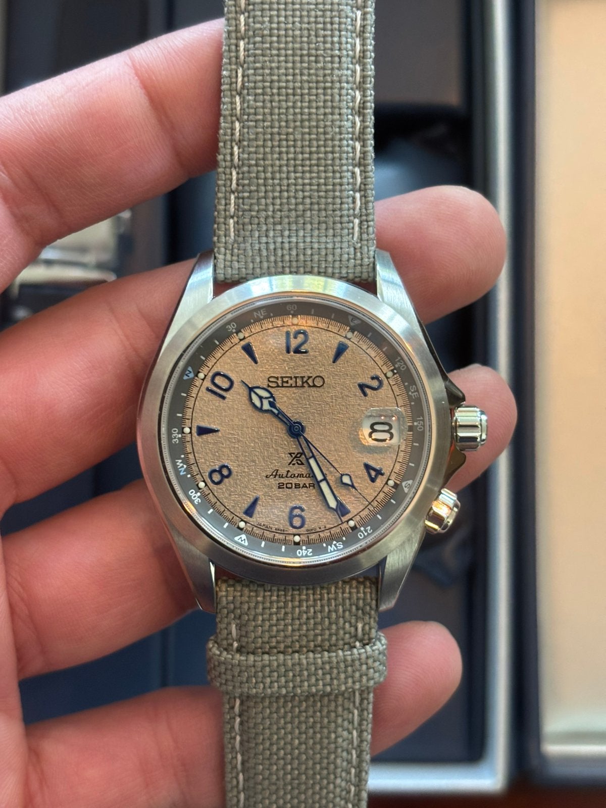 Seiko SPB 355, Enlèvement, Comme neuf, Seiko