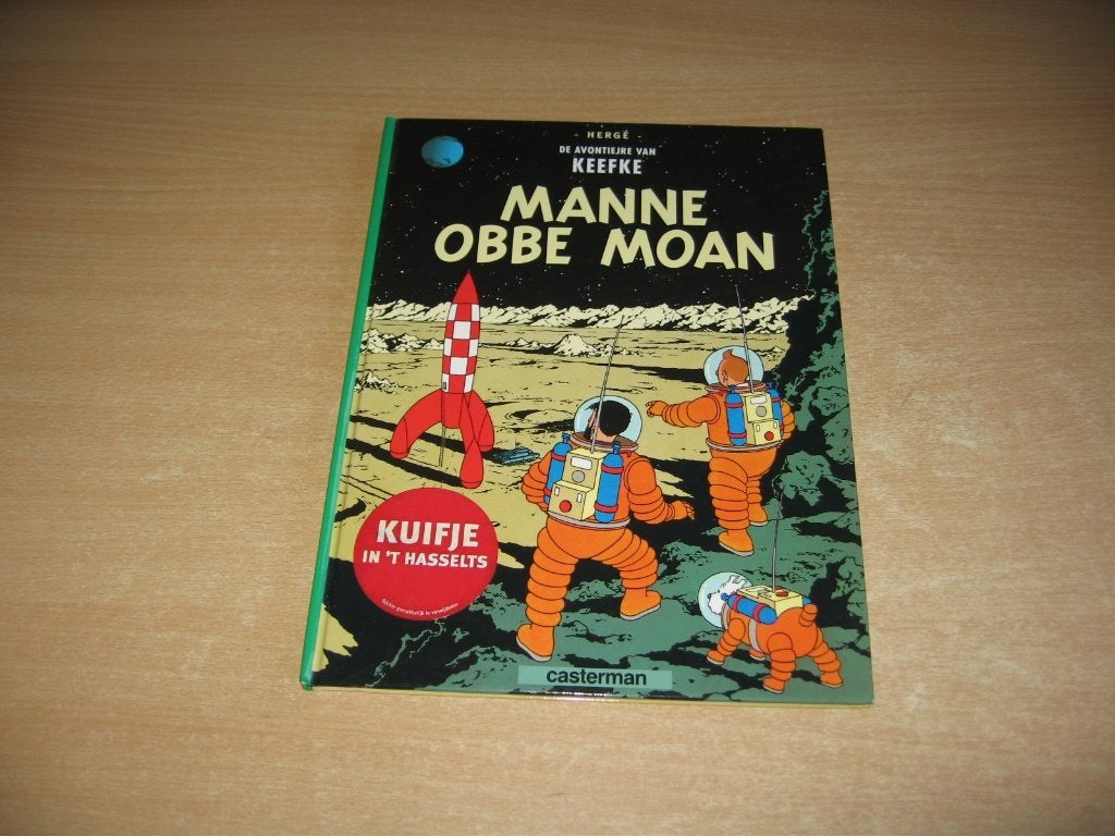 Keefke : Manne obbe moan - HC - 1e druk in Hasselts dialect., Eén stripboek, Nieuw, Ophalen of Verzenden, Herge