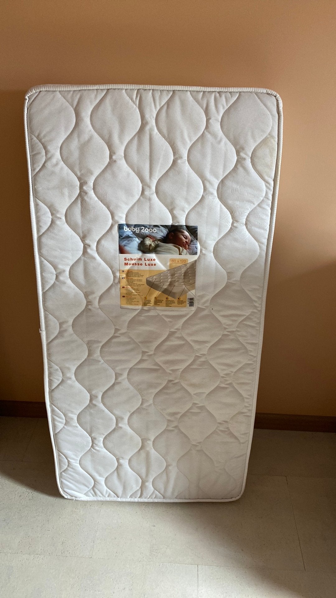 Babymatras, Ophalen, Zo goed als nieuw