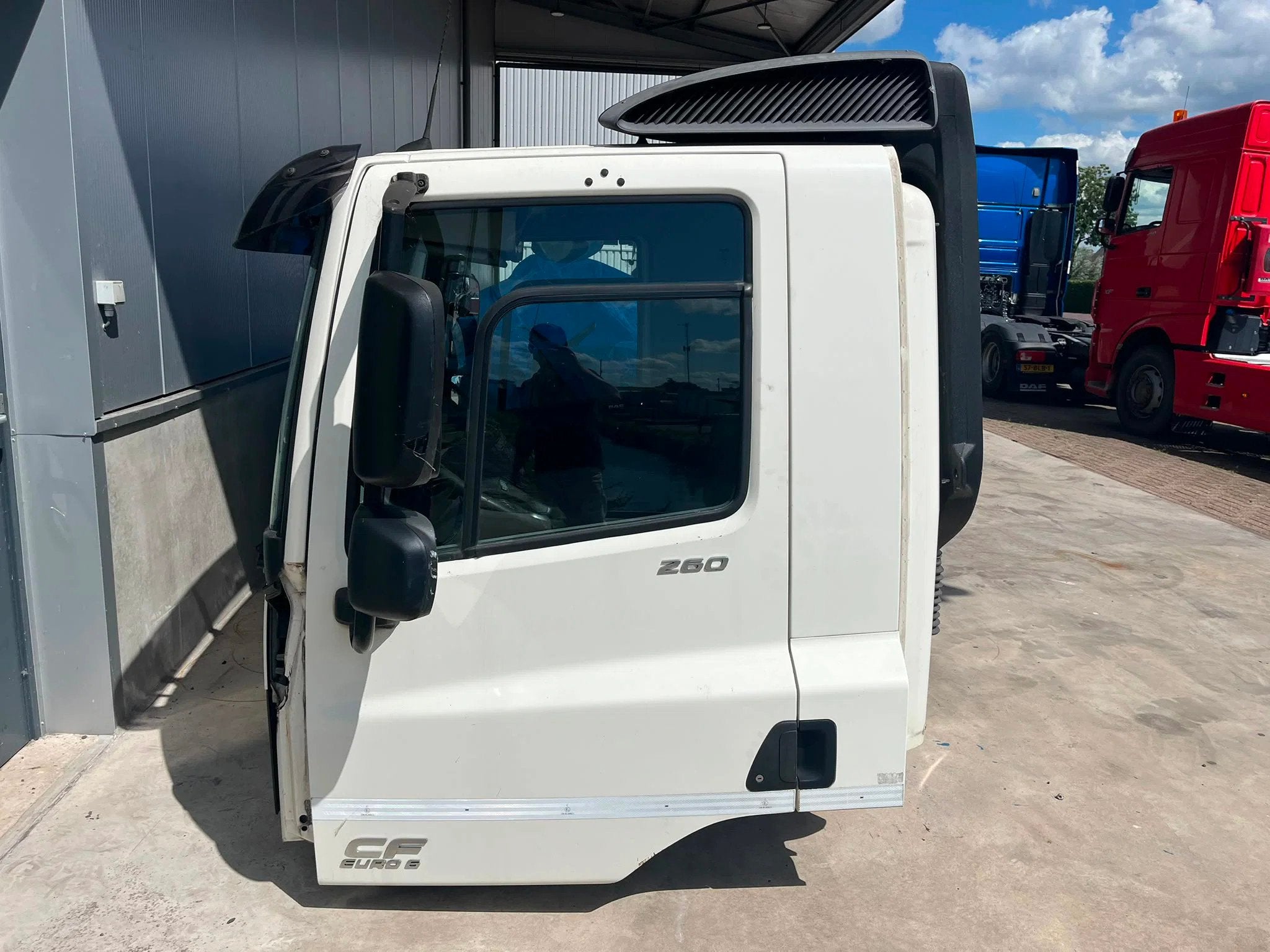 DAF CF 260 FA CHASSIS CABINE EURO 6, Utilisé