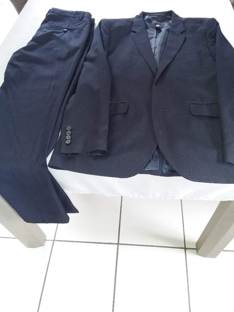kostuum voor jongeren gala, Ophalen of Verzenden, Zo goed als nieuw, Maat 48/50 (M), Blauw