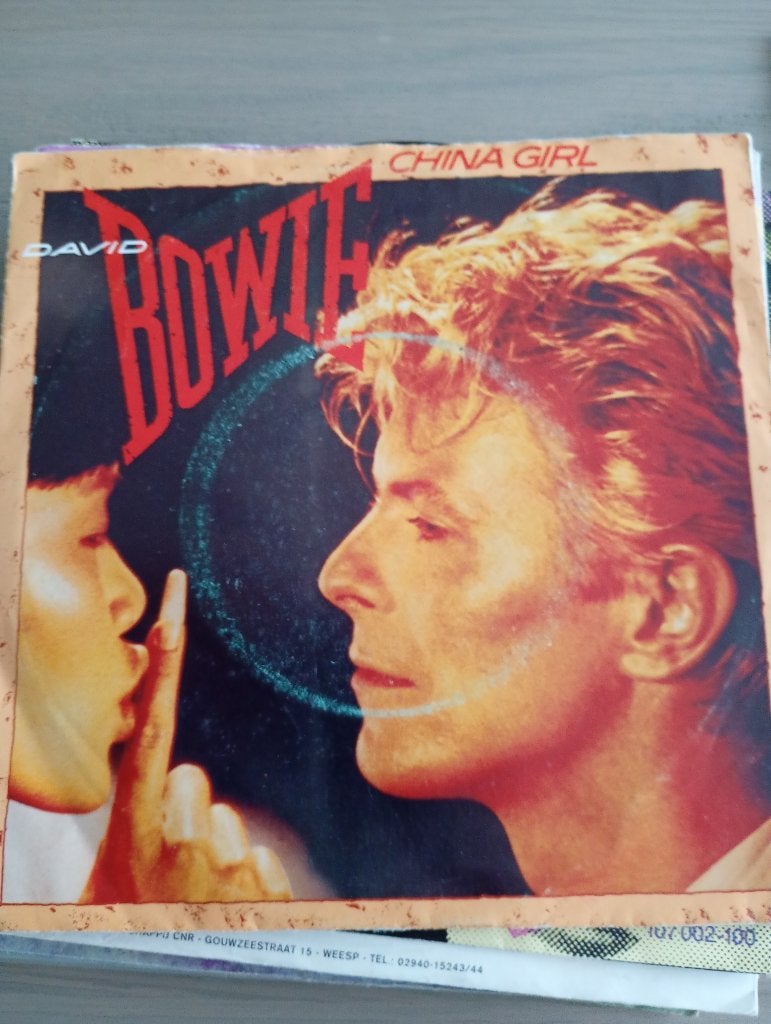 David Bowie - China girl, Gebruikt, Verzenden, 7 inch, Fotohoes