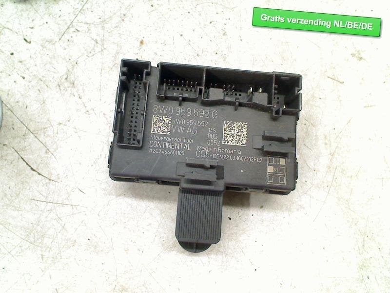PORTIER REGELAPPARAAT LV Audi A4 (B9) (8W0959592G), Info@audi.de, Audi, Audi AG, Gebruikt