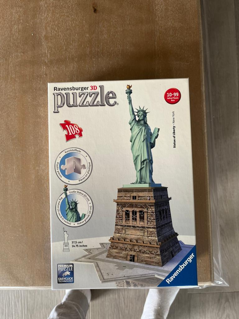 COMPLETE 3D puzzel van ravensburger, Ophalen of Verzenden, Zo goed als nieuw