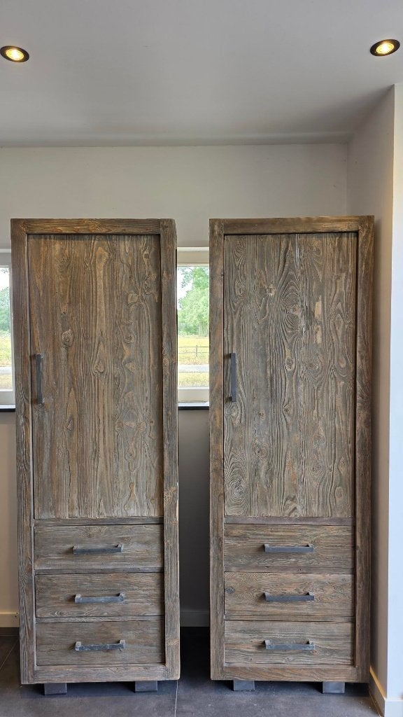 Alesio meubels Pronto 2 Hoge kast, 1 Tv meubel, 1 Salontafel, Huis en Inrichting, Complete inboedels, Ophalen