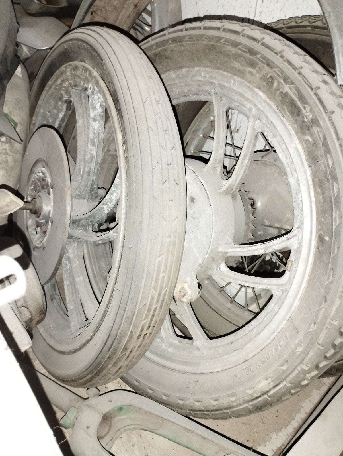 pièces ( Roues av et arr) Yamaha Rdlc 350  "4LO", Enlèvement, Utilisé