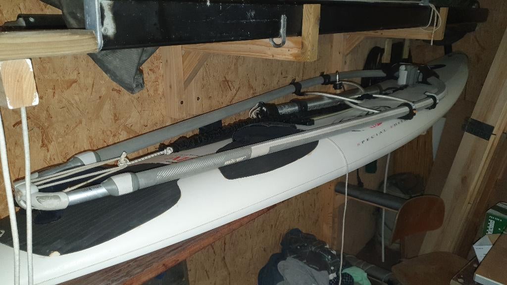 North sails(4) surfplank Windsurf set BicVeloce 298, Watersport en Boten, Windsurfen, Ophalen, 250 tot 300 cm, Gebruikt, Met mast
