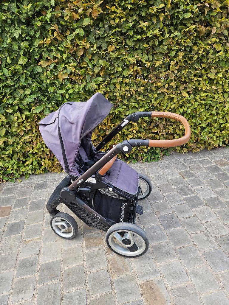 Kinderwagen Mutsy Evo met regenhoes + draagmand, Kinderen en Baby's, Kinderwagens en Combinaties, Gebruikt, Kinderwagen, Mutsy