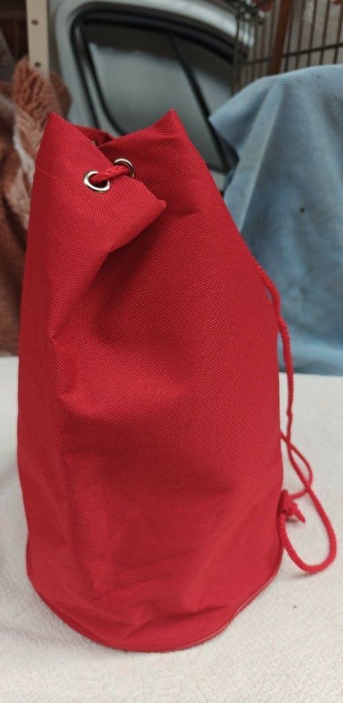 sportas speelgoedtas enz rode kleur sluit touw, Ophalen of Verzenden, Nieuw, Unisex kinderen