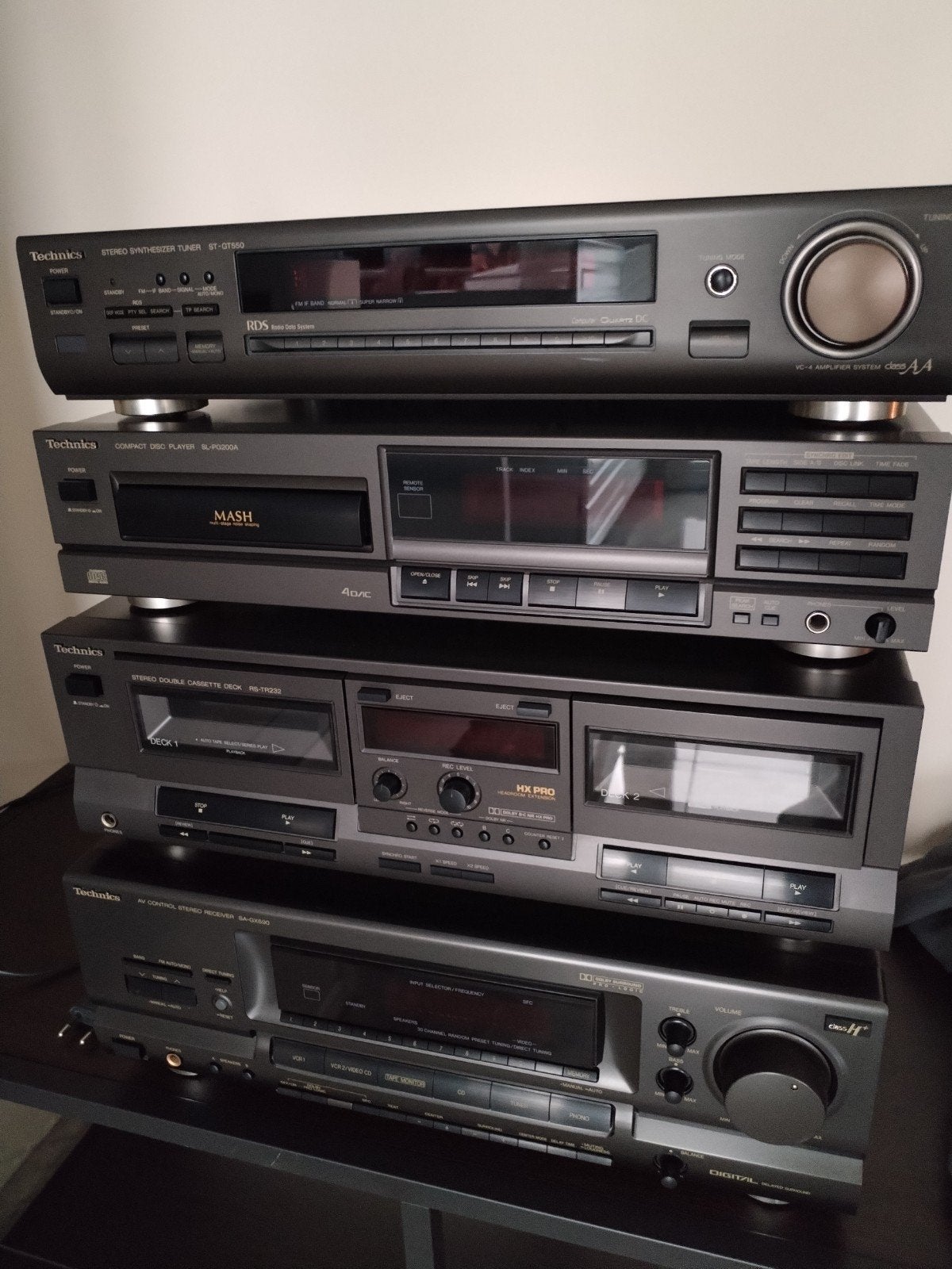 Technics hifi, Ophalen
