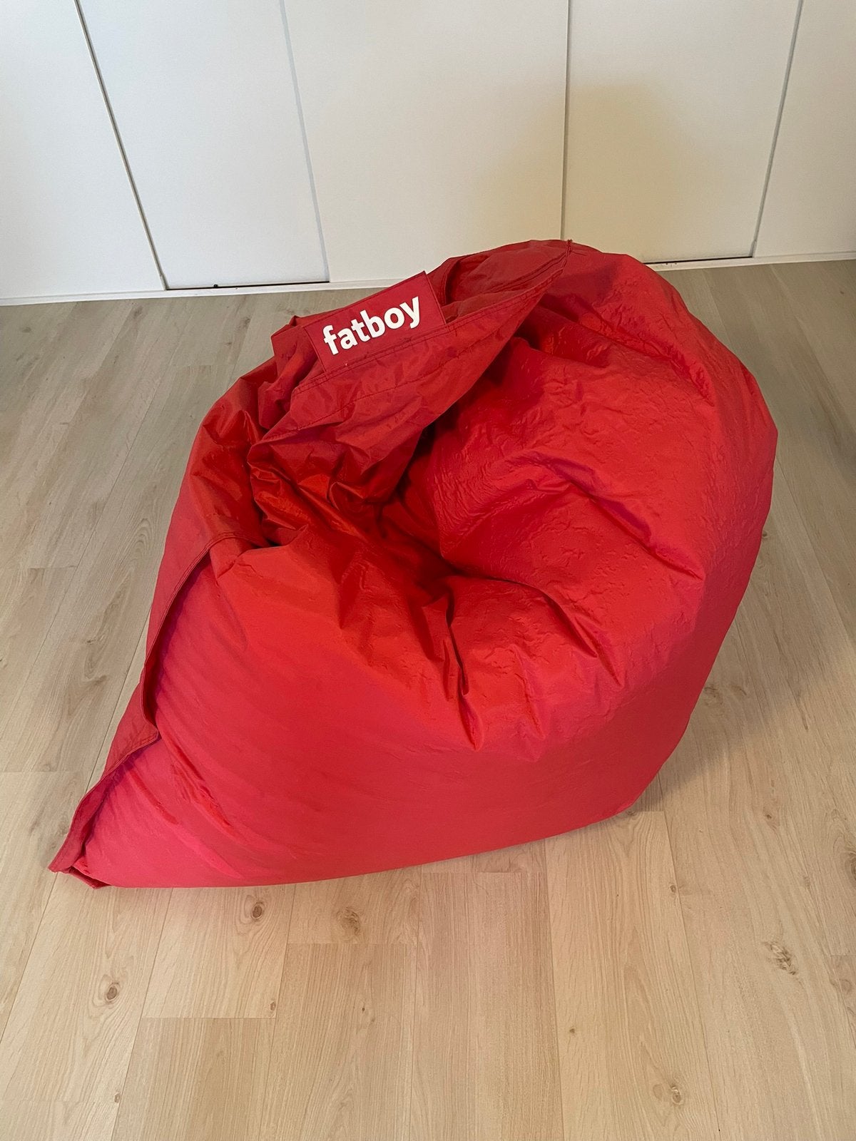 Fatboy rood, Maison & Meubles, Sièges-poires, Enlèvement, Utilisé, Doré, Pouf