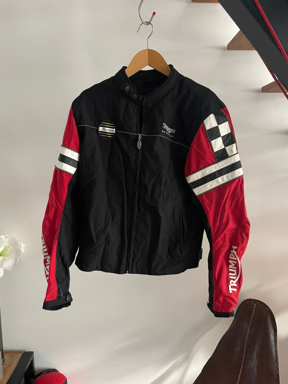 Triumph motorjas L, Enlèvement, Manteau | cuir