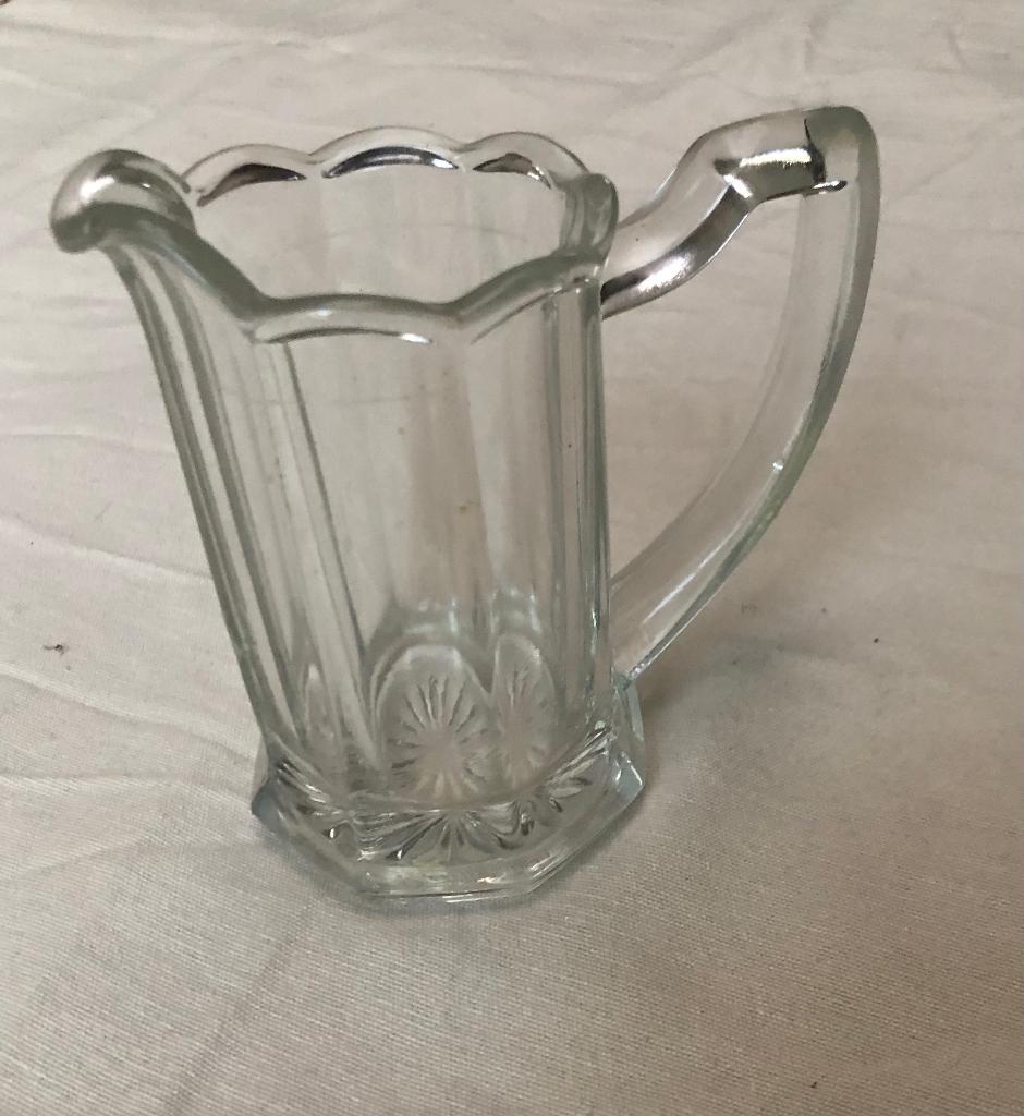 Mini glazen kan, Ophalen of Verzenden, Zo goed als nieuw, Glas, Overige typen